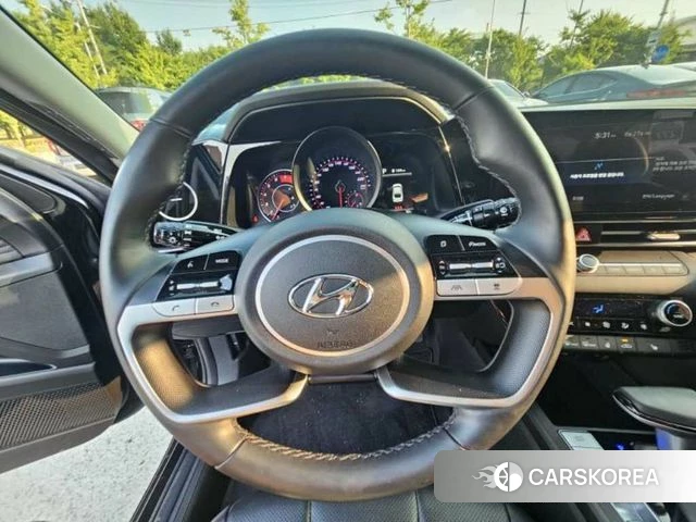 Hyundai Avante (CN7) 2021 Черный из Кореи, фото 2