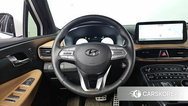 Hyundai The New Santa Fe 2023 Белый из Кореи, фото 2