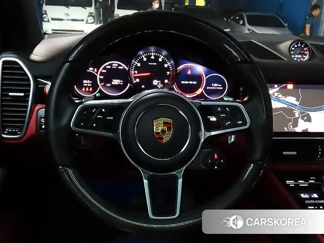 Porsche Cayenne (PO536) 2021 Черный из Кореи, фото 2