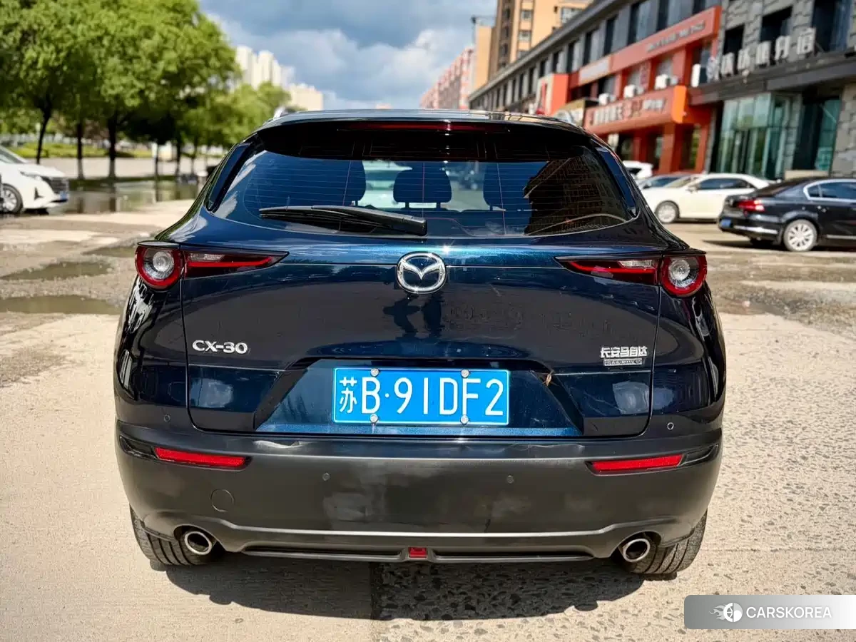 Mazda CX-30 2022 Синий из Китая, фото 2