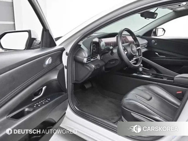 Hyundai Avante (CN7) 2022 Серебристо-серый из Кореи, фото 2