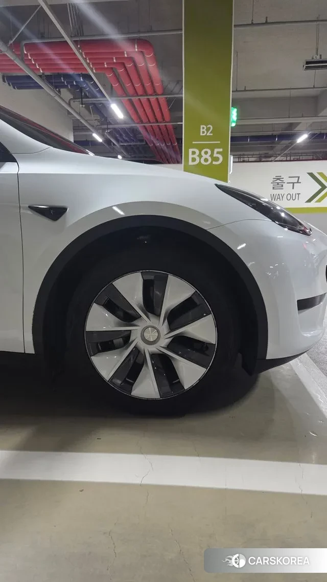 Tesla Model Y 2023 Белый из Кореи, фото 2