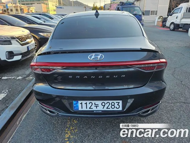 Hyundai The New Grandeur IG Hybrid 2020 Серый из Кореи, фото 2