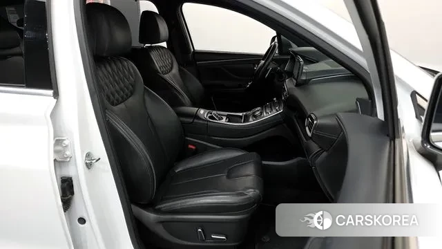 Hyundai The New Santa Fe 2021 Белый из Кореи, фото 2