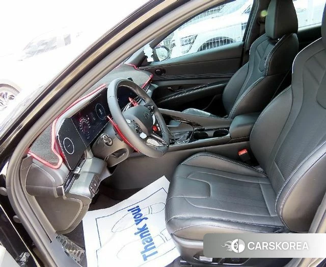 Hyundai The New Avante (CN7) 2025 Черный из Кореи, фото 2