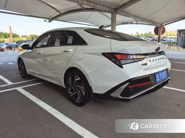 Hyundai Elantra 2023 Белый из Китая, фото 2