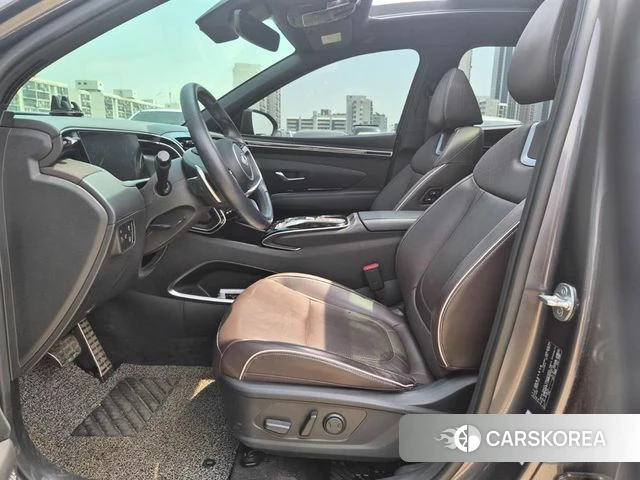 Hyundai Tucson Hybrid (NX4) 2020 Серый из Кореи, фото 2