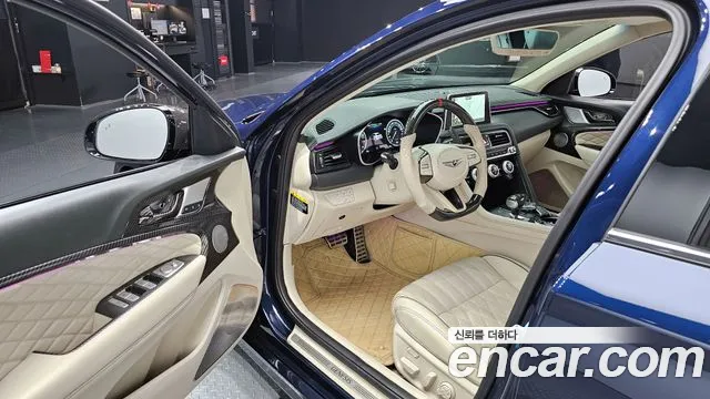 Genesis G70 2019 Синий из Кореи, фото 2