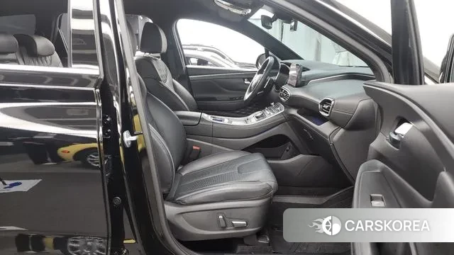 Hyundai The New Santa Fe 2023 Черный из Кореи, фото 2