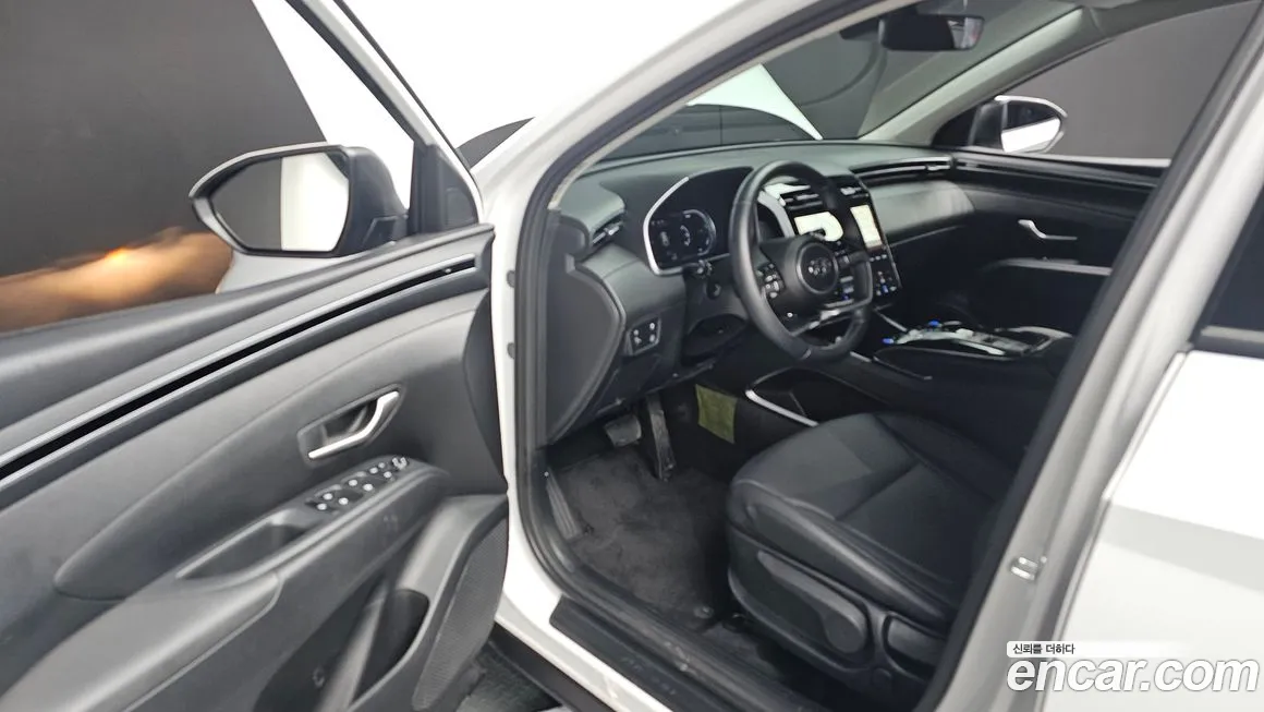 Hyundai Tucson Hybrid (NX4) 2023 Белый из Кореи, фото 2