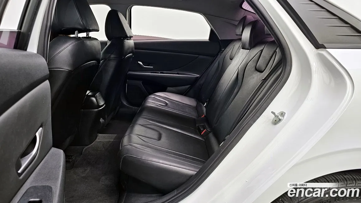 Hyundai Avante Hybrid (CN7) 2020 Белый из Кореи, фото 2