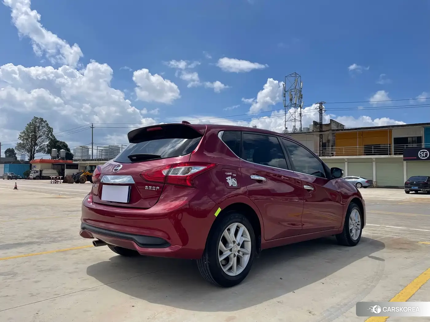 Nissan Tiida 2024 Red/purple из Китая, фото 2