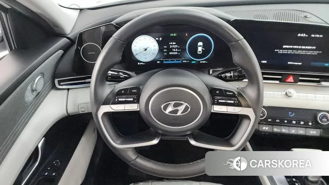 Hyundai Avante (CN7) 2022 Белый из Кореи, фото 2