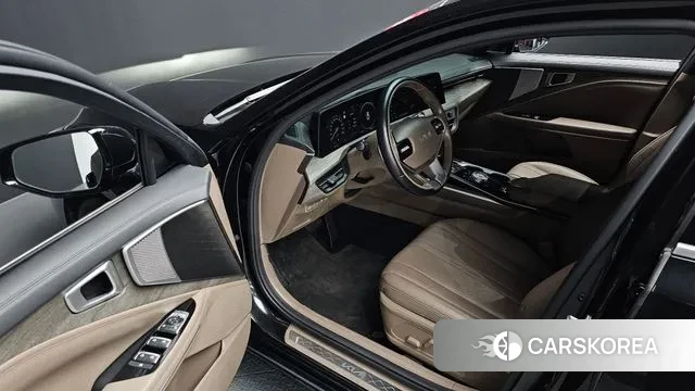 Kia K8 Hybrid 2021 Черный из Кореи, фото 2