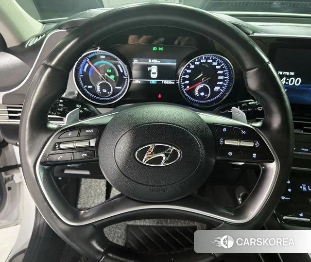 Hyundai The New Grandeur IG Hybrid 2022 Белый из Кореи, фото 2