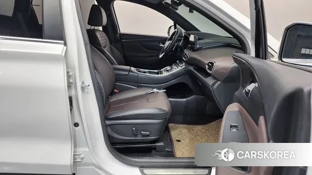 Hyundai The New Santa Fe 2021 Белый из Кореи, фото 2