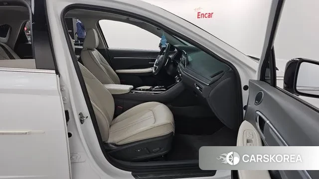 Hyundai Sonata (DN8) 2021 Белый из Кореи, фото 2