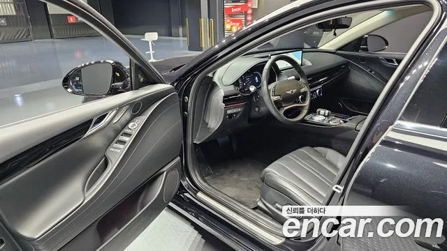 Genesis G80 (RG3) 2022 Черный из Кореи, фото 2