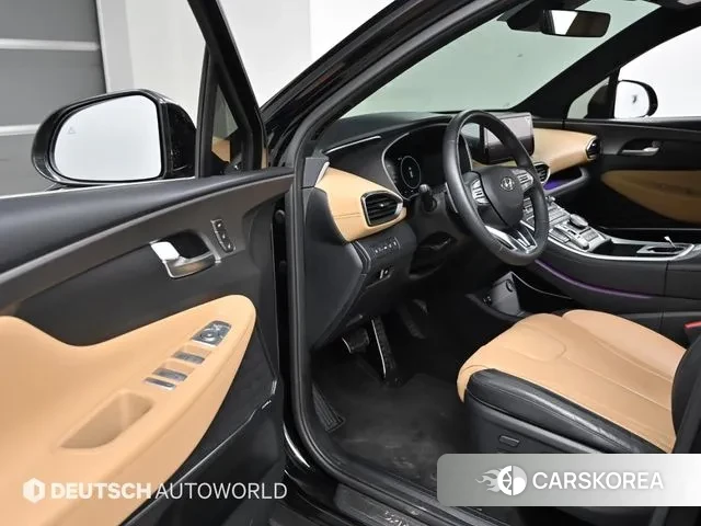 Hyundai The New Santa Fe 2022 Черный из Кореи, фото 2