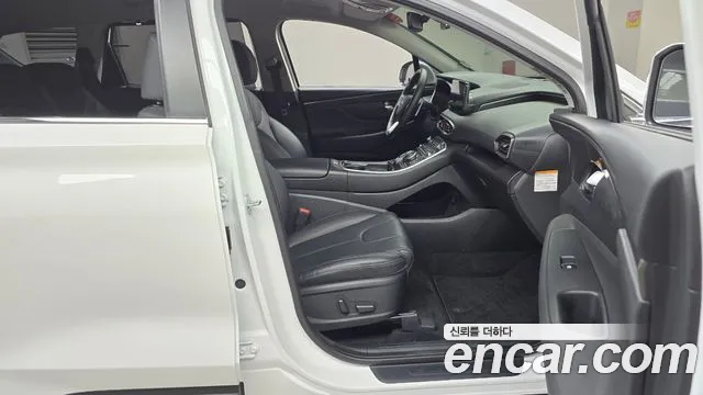 Hyundai The New Santa Fe 2022 Белый из Кореи, фото 2