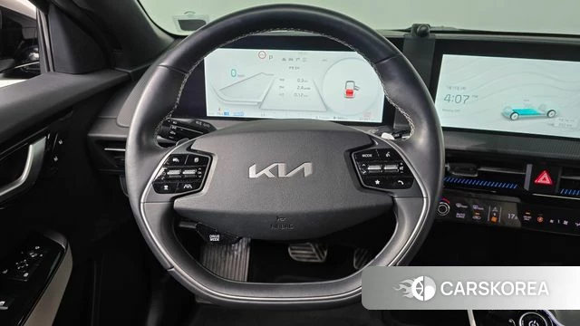 Kia EV6 2021 Черный из Кореи, фото 2