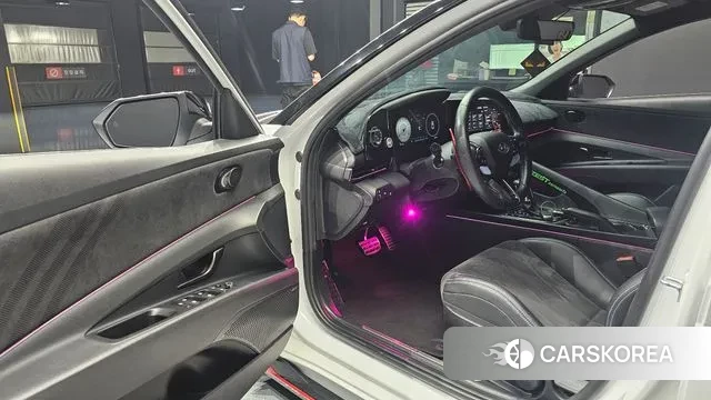 Hyundai Avante (CN7) 2021 Белый из Кореи, фото 2