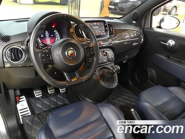 Fiat 500 2018 Синий из Кореи, фото 2