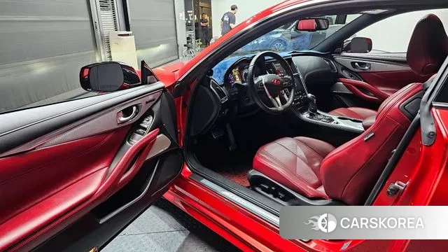 Infiniti Q60 (CV37) 2018 Красный из Кореи, фото 2