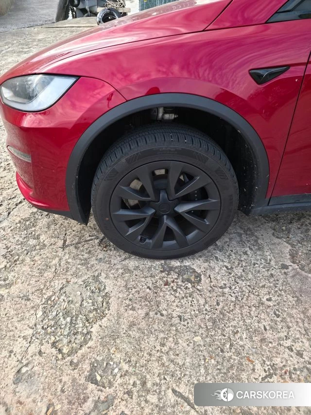 Tesla Model X 2023 Красный из Кореи, фото 2