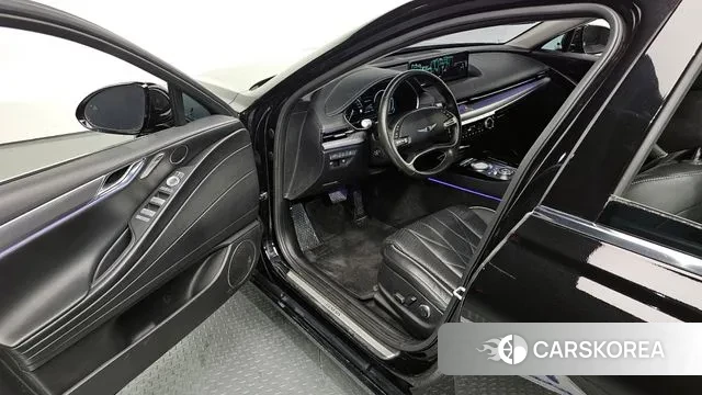 Genesis G80 (RG3) 2022 Черный из Кореи, фото 2