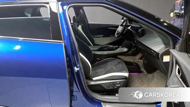 Kia EV6 2021 Синий из Кореи, фото 2