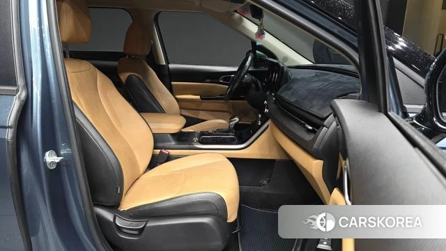Kia Carnival 4th generation 2021 Небесно-голубой из Кореи, фото 2