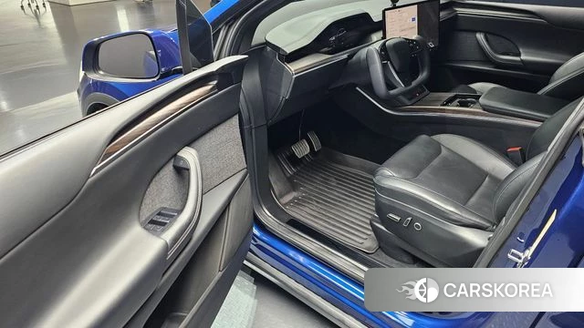 Tesla Model X 2023 Синий из Кореи, фото 2