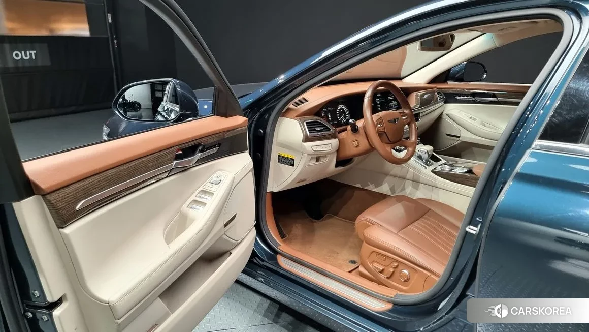 Genesis G90 2021 Темно-зеленый из Кореи, фото 2