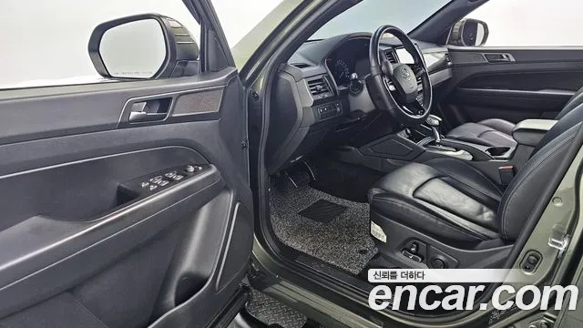 Ssangyong The New Rexton Sport 2021 Темно-зеленый из Кореи, фото 2