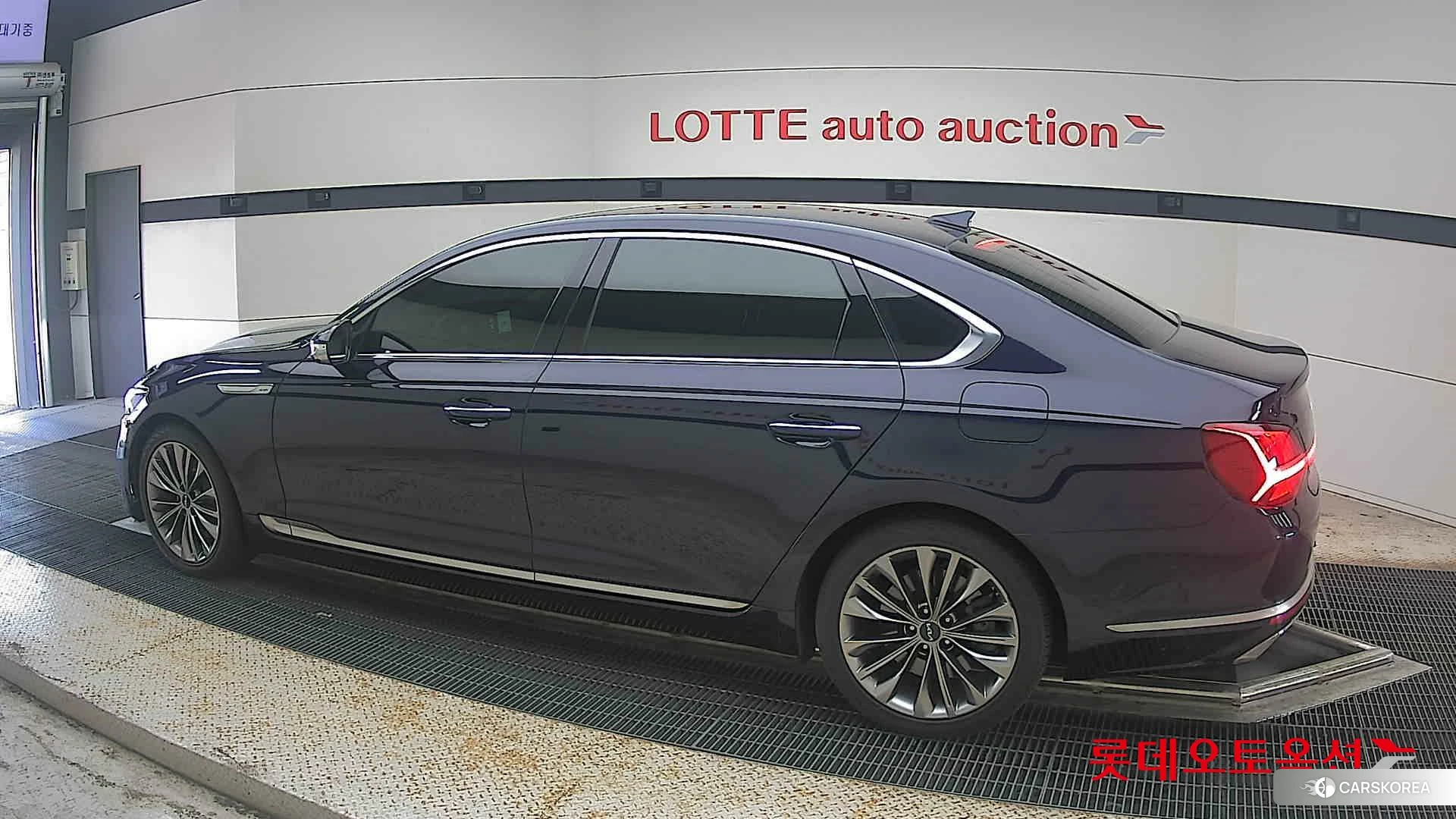 Kia K9 2024 Deep Chroma Blue из Кореи, фото 2