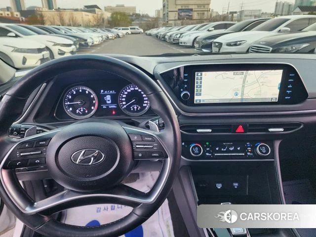 Hyundai Sonata (DN8) 2019 Белый из Кореи, фото 2