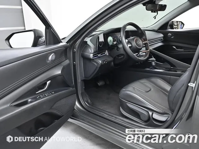 Hyundai Avante Hybrid (CN7) 2023 Серый из Кореи, фото 2