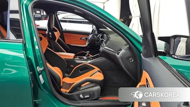 BMW M3 (G80) 2021 Зеленый из Кореи, фото 2