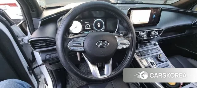 Hyundai The New Santa Fe 2023 Белый из Кореи, фото 2