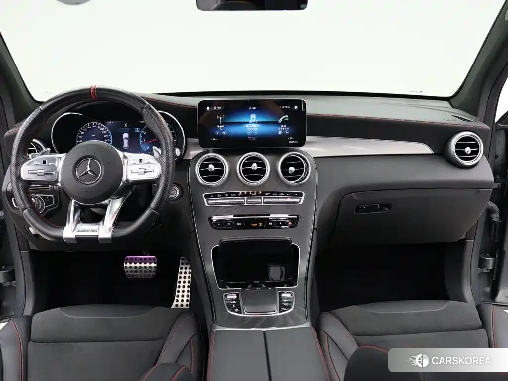 Mercedes-Benz GLC AMG 2021 Silver/gray из Китая, фото 2