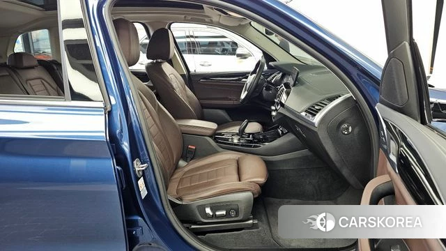 BMW X3 (G01) 2021 Синий из Кореи, фото 2