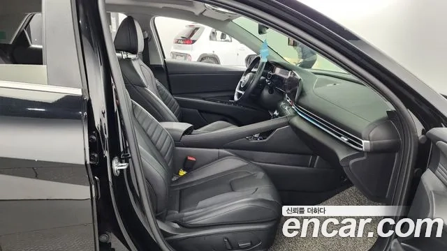 Hyundai Avante (CN7) 2023 Черный из Кореи, фото 2