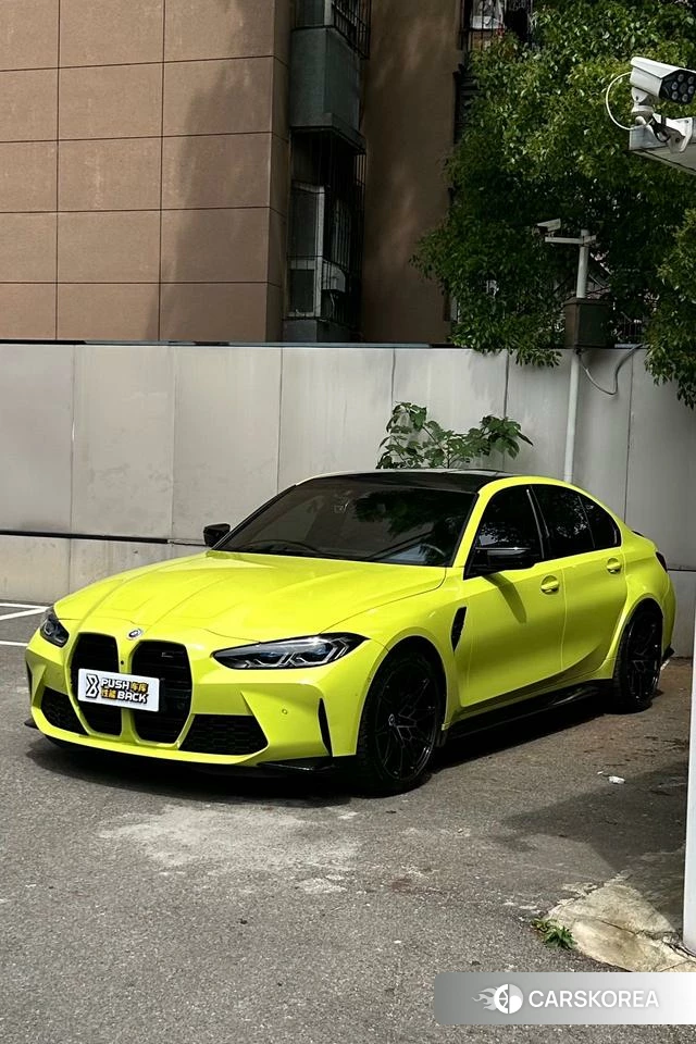 BMW M3 2023 Желтый из Китая, фото 2