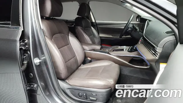 Hyundai The New Grandeur IG Hybrid 2021 Серый из Кореи, фото 2