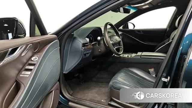 Genesis G80 (RG3) 2021 Темно-зеленый из Кореи, фото 2