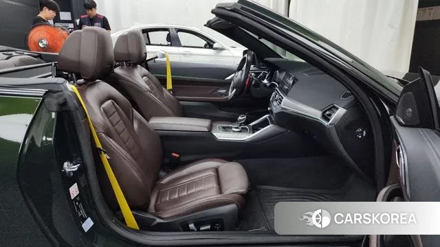 BMW 4 Series (G22) 2021 Темно-зеленый из Кореи, фото 2