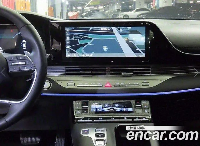 Hyundai The New Grandeur IG Hybrid 2022 Черный из Кореи, фото 2