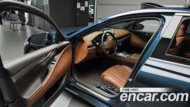 Genesis G80 (RG3) 2021 Синий из Кореи, фото 2