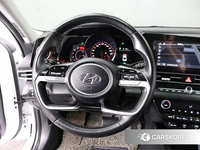 Hyundai Avante (CN7) 2022 Белый из Кореи, фото 2